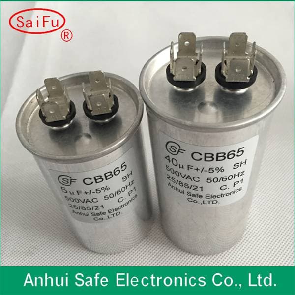RoHS compliant single phase Cbb60 Cbb61 Cbb65 Capacitor